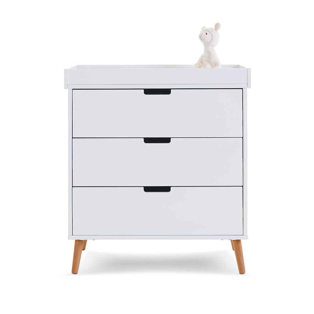 Obaby Maya Changing Unit - White with Natural