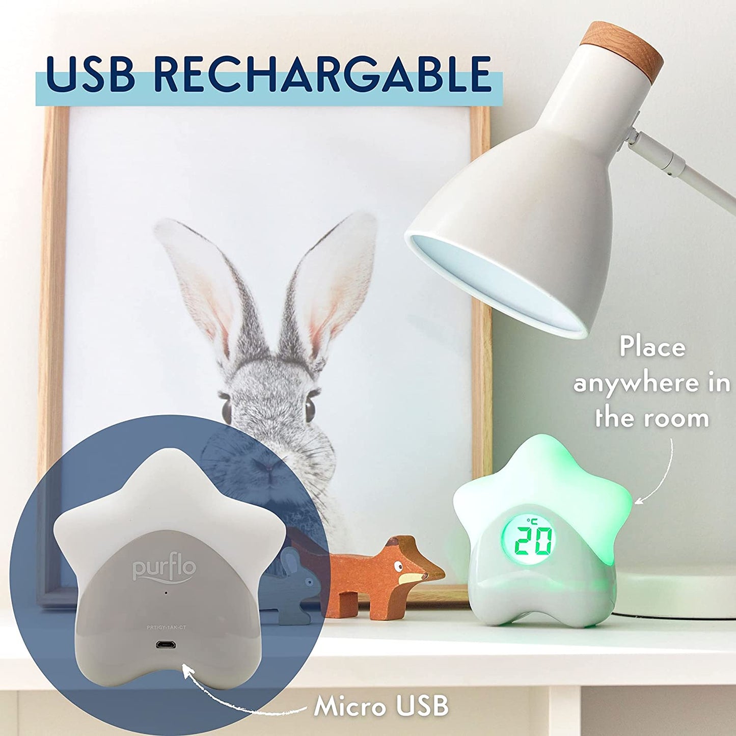 Purflo Sleep Starter Kit Bundle - White