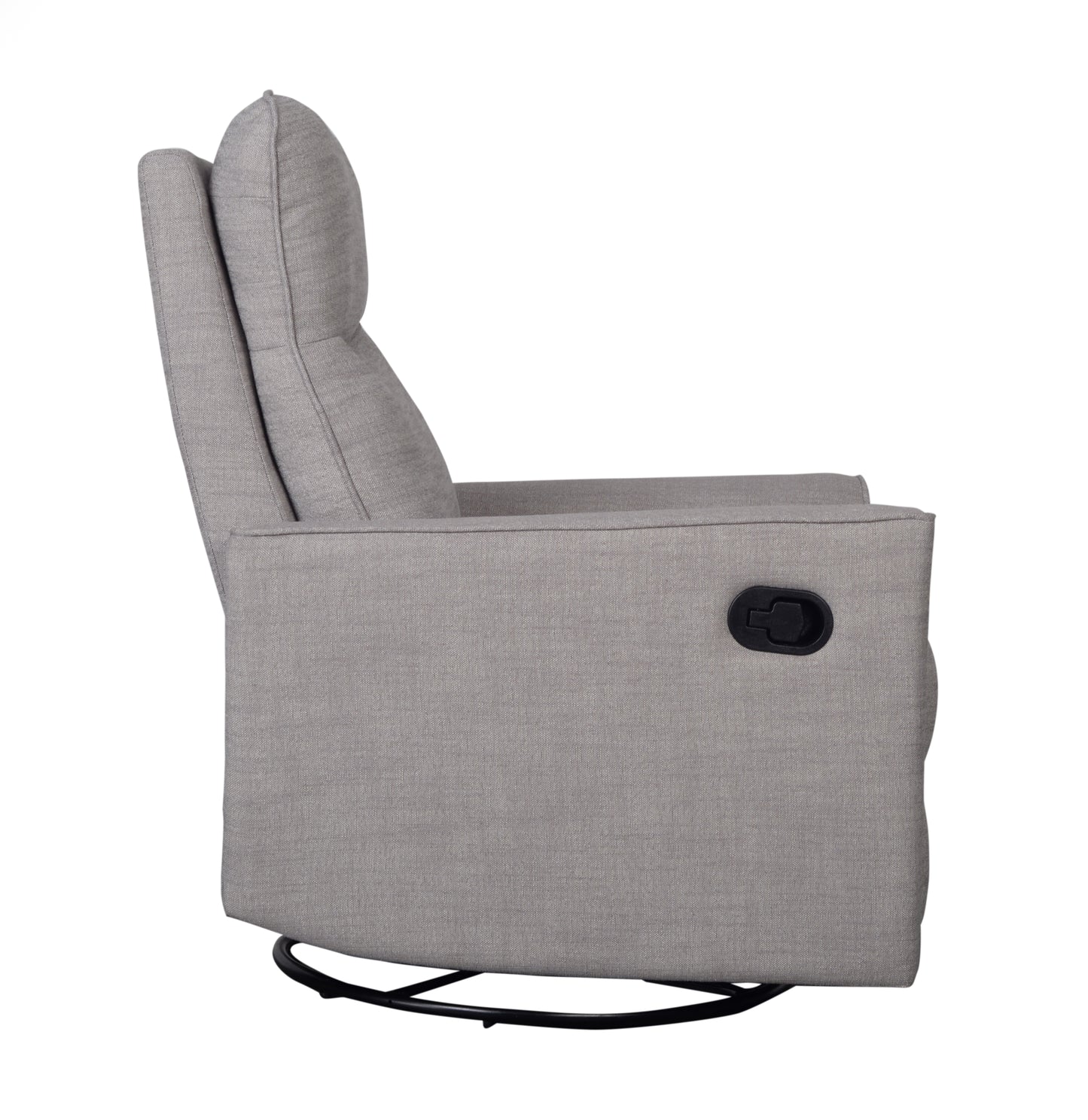 Obaby Savannah Swivel Glider Recliner Chair – Pebble