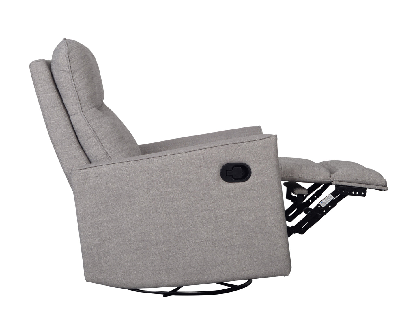Obaby Savannah Swivel Glider Recliner Chair – Pebble