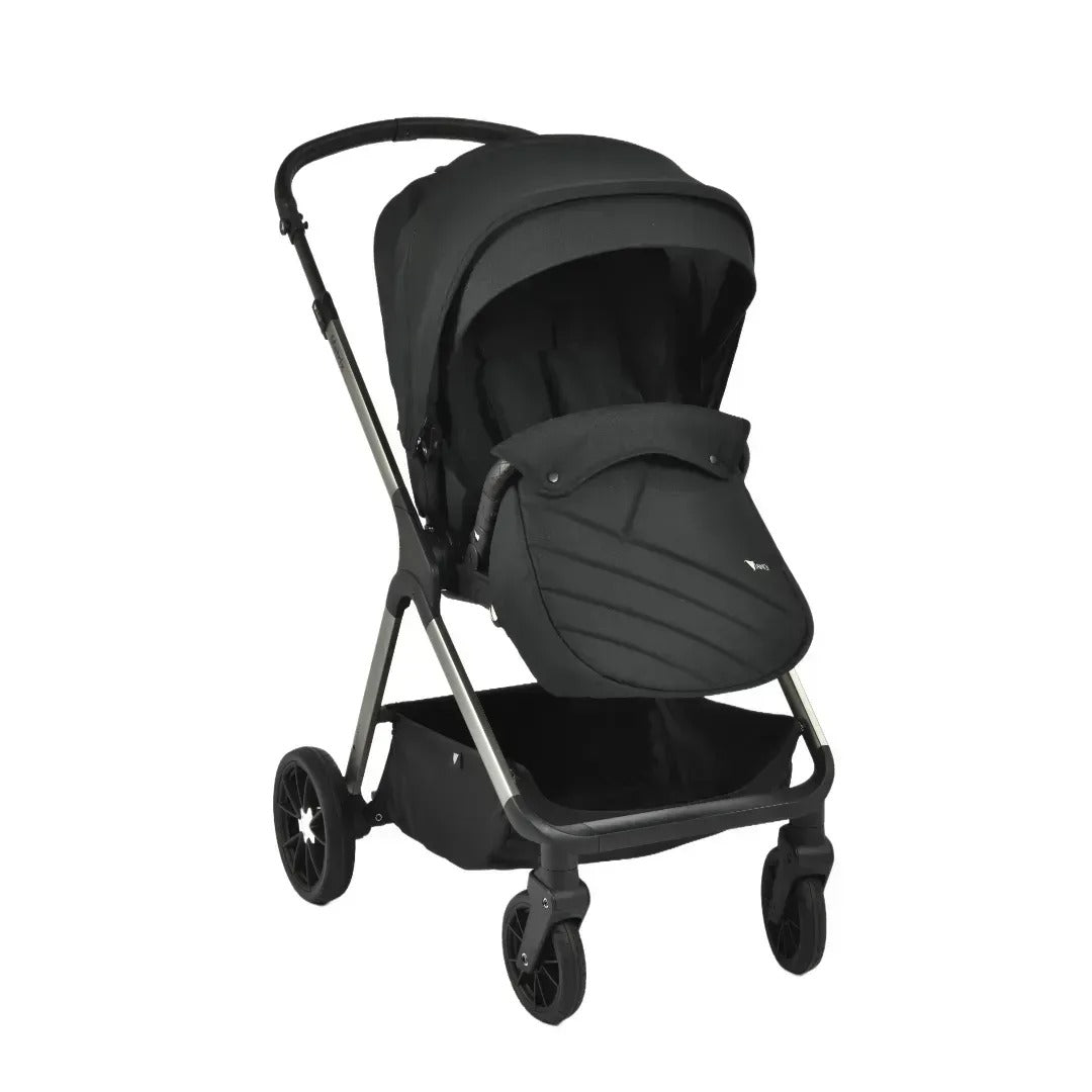 Viano Matrix 3 in 1 Travel System with Isofix Base - Charcoal