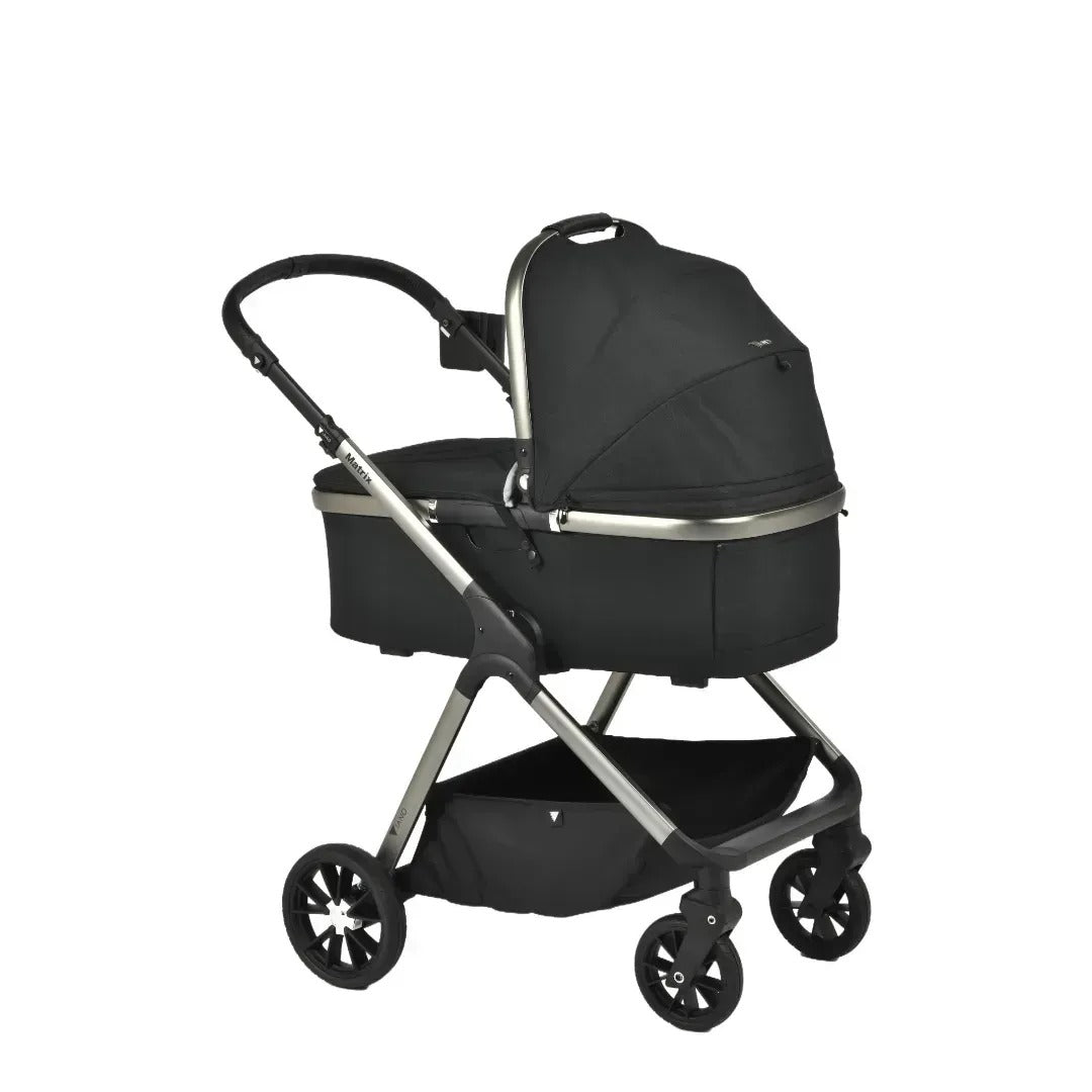 Viano Matrix 3 in 1 Travel System with Isofix Base - Charcoal