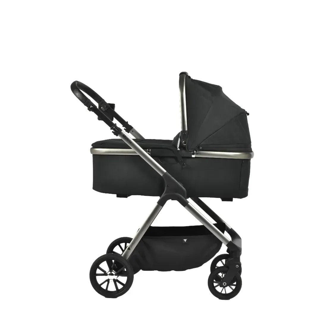 Viano Matrix 3 in 1 Travel System with Isofix Base - Charcoal