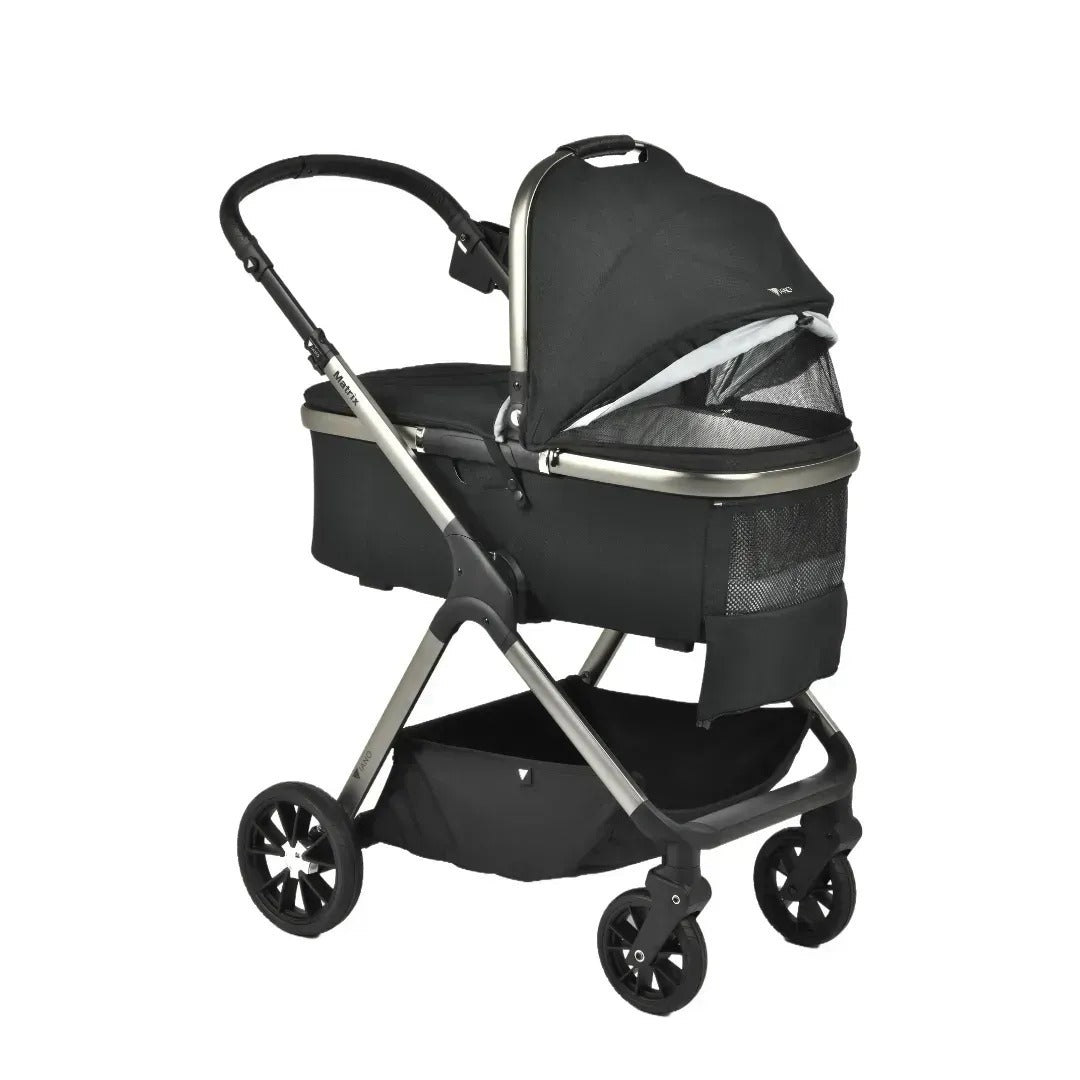 Viano Matrix 3 in 1 Travel System with Isofix Base - Charcoal