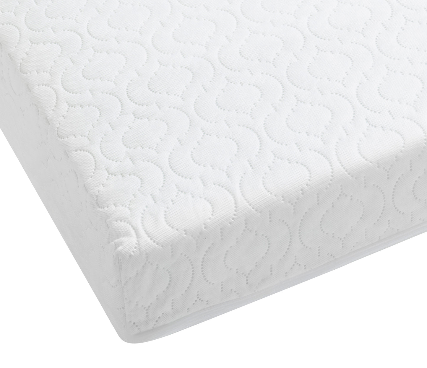 Babymore Deluxe Sprung Cot Bed Mattress - 140 x 70 x 10 CM