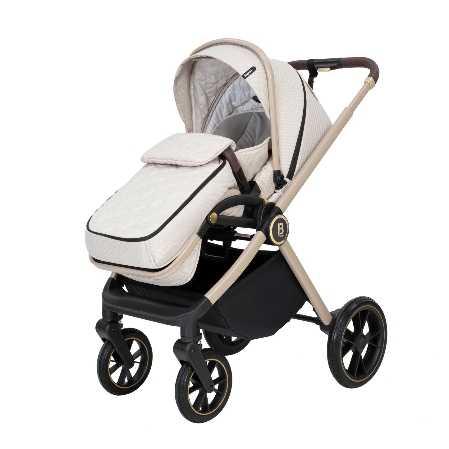 Babymore Kai Travel System Coco with Base - Sandstone
