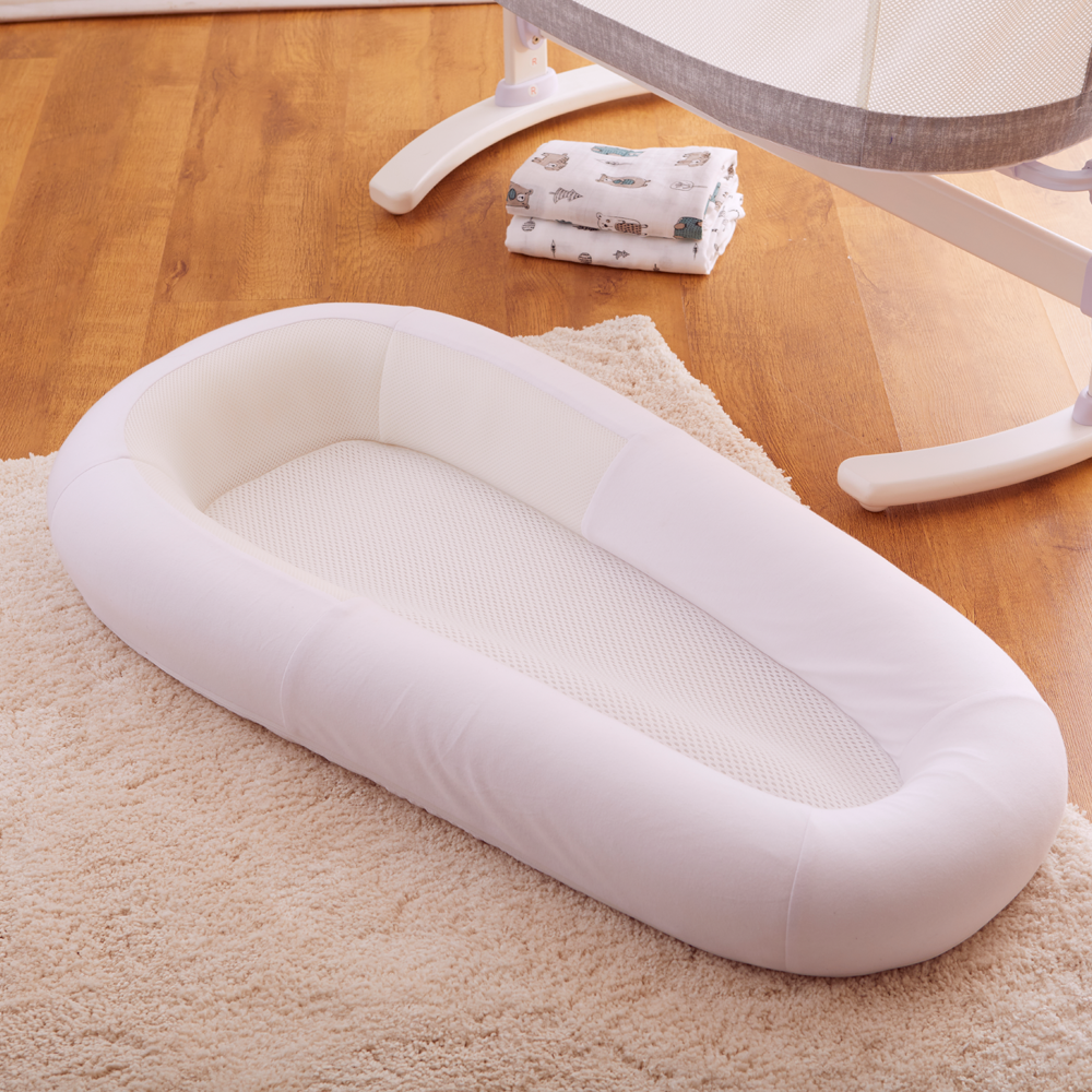 Purflo Sleep Tight Baby Bed – Soft White