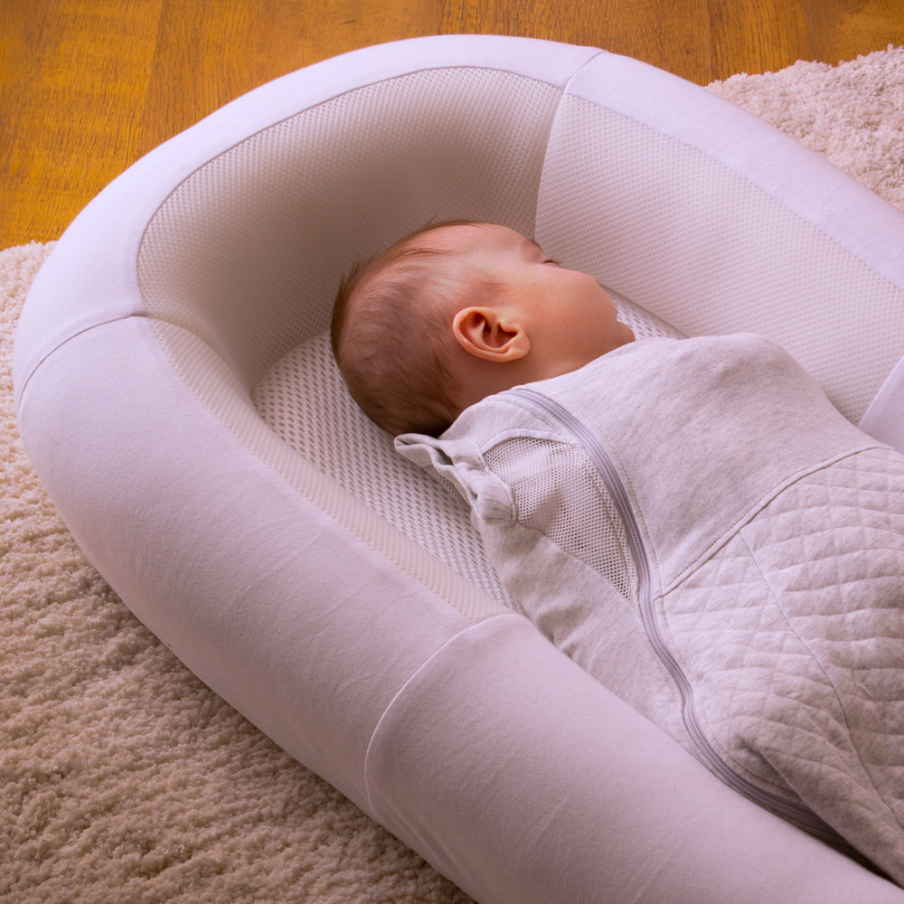 Purflo Sleep Tight Baby Bed – Soft White