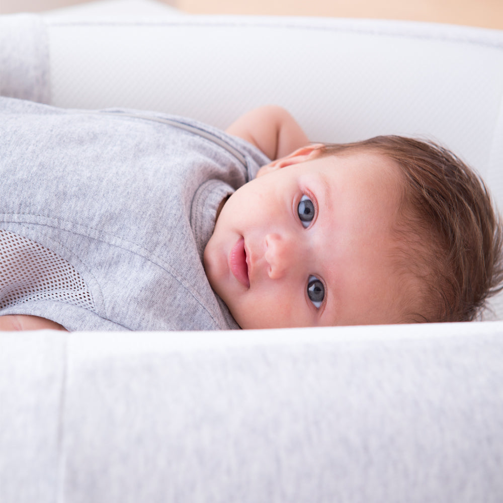 Purflo Sleep Tight Baby Bed – Minimal Grey