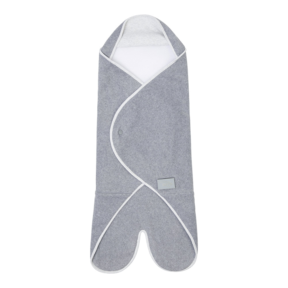 Purflo Cosy Wrap Travel Blanket 0-9M – Minimal Grey