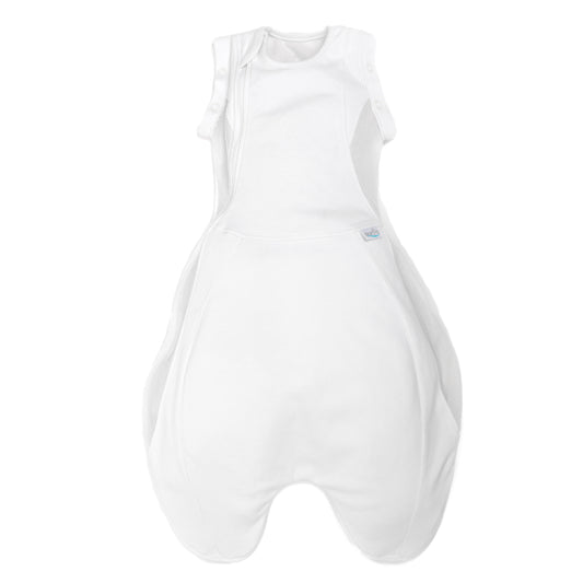 Purflo Swaddle to Sleep Bag 2.5 TOG 0-4M All seasons – Soft White