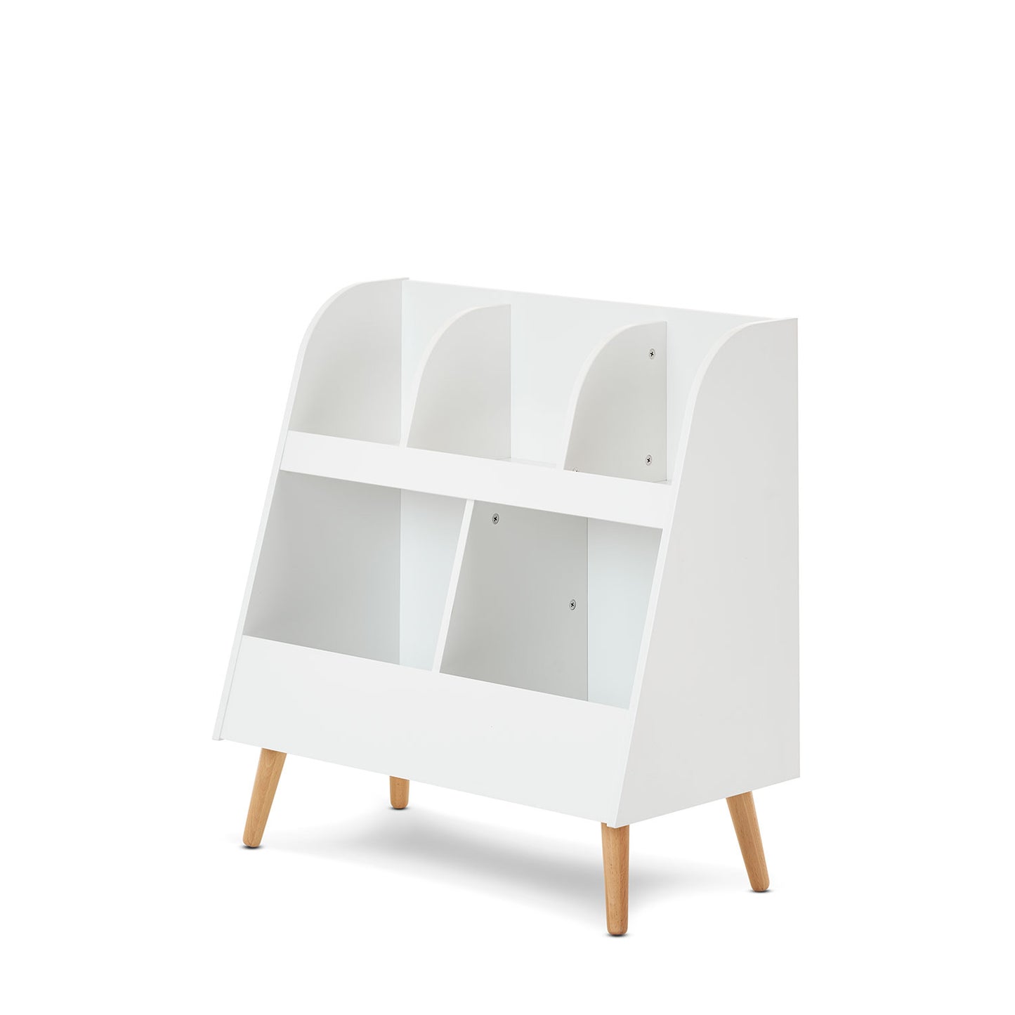 Obaby Maya Toy Storage - White with Natural