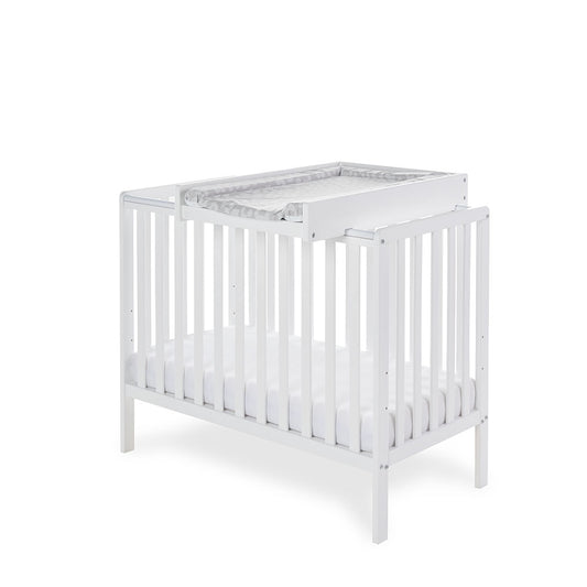 Obaby Bantam Space Saver Cot & Cot Top Changer - White