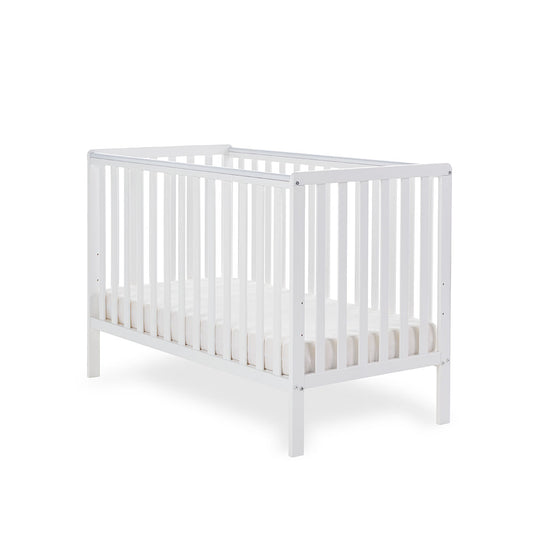 Obaby Bantam Cot - White