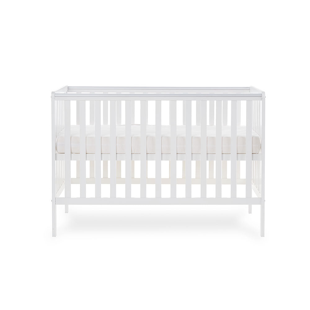 Obaby Bantam Cot - White