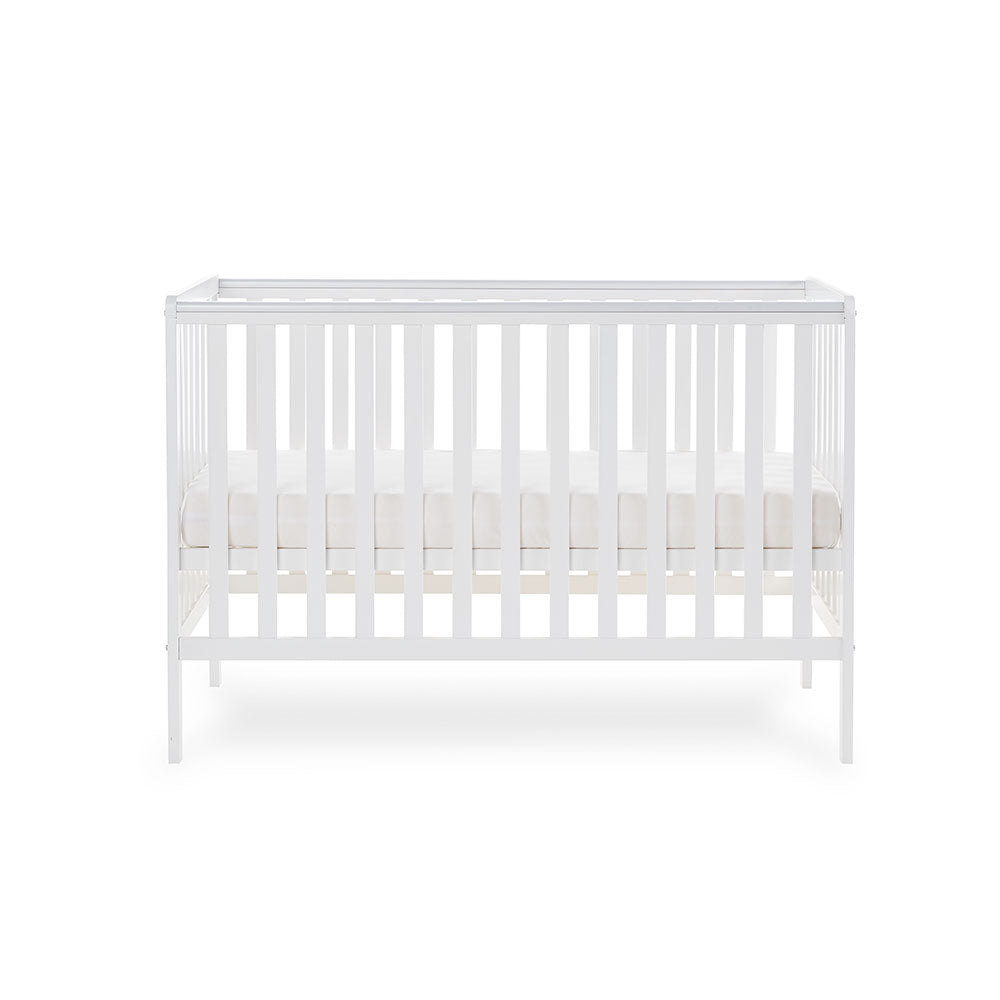 Obaby Bantam Cot - White