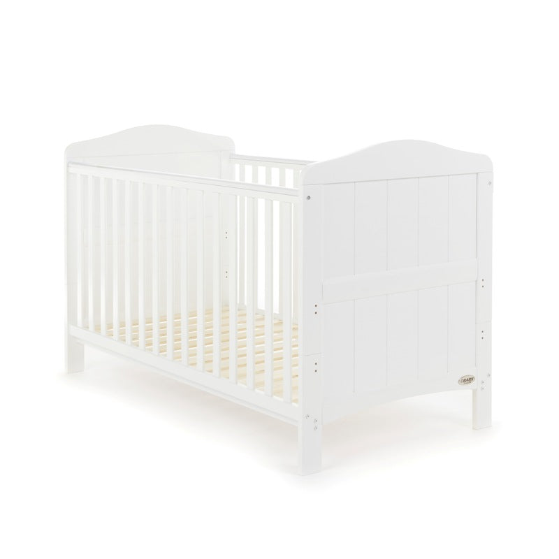 Obaby Whitby Cot Bed - White