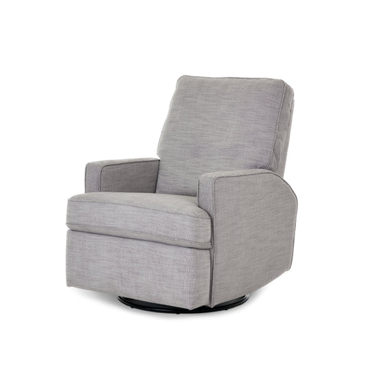 Obaby Madison Swivel Glider Recliner Chair - Pebble