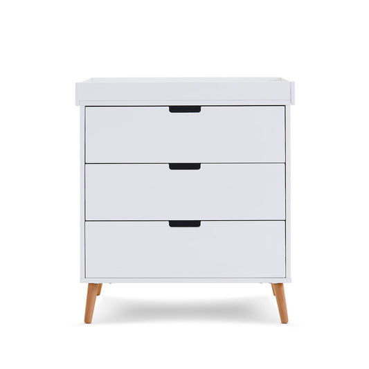 Obaby Maya Changing Unit - White with Natural