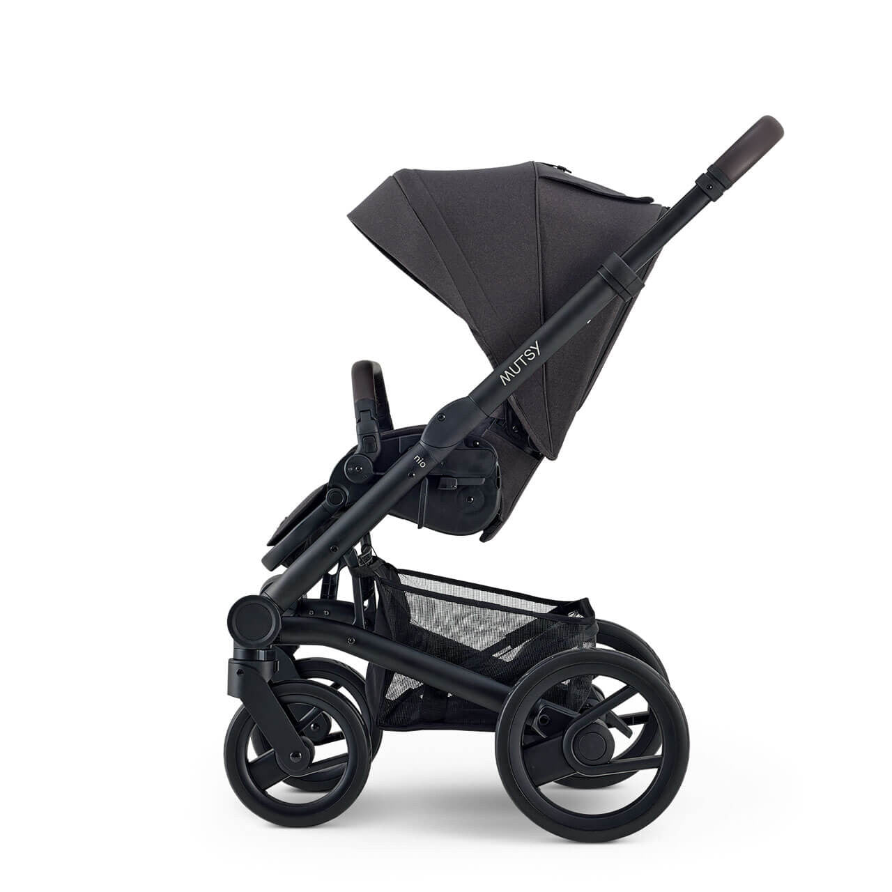 Mutsy Nio Bundle Shade 8 Aton B2 and Base, Stroller frame,seat,carrycot, Footmuff, car seat adaptors