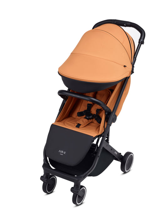 Anex Air-X Premium Compact Stroller with Carry Bag - Toffee