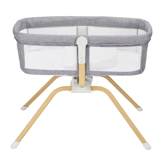 Babymore Air Motion Gliding Crib - Slate