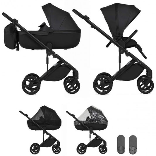 Anex Eli 2 in 1 Pram and Pushchair – Midnight