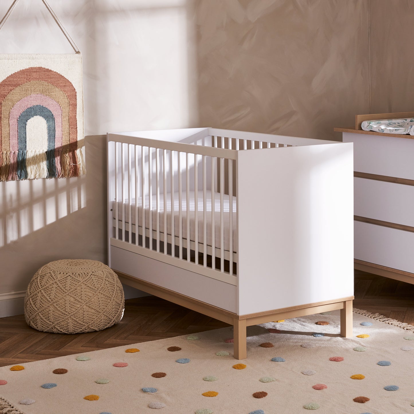 Obaby Astrid Mini 2 Piece Room Set - White