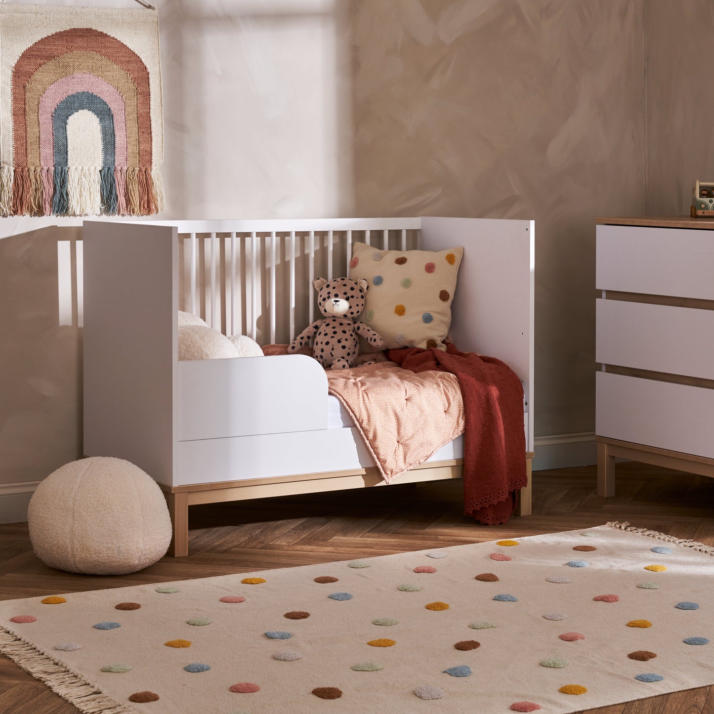 Obaby Astrid Mini 2 Piece Room Set - White