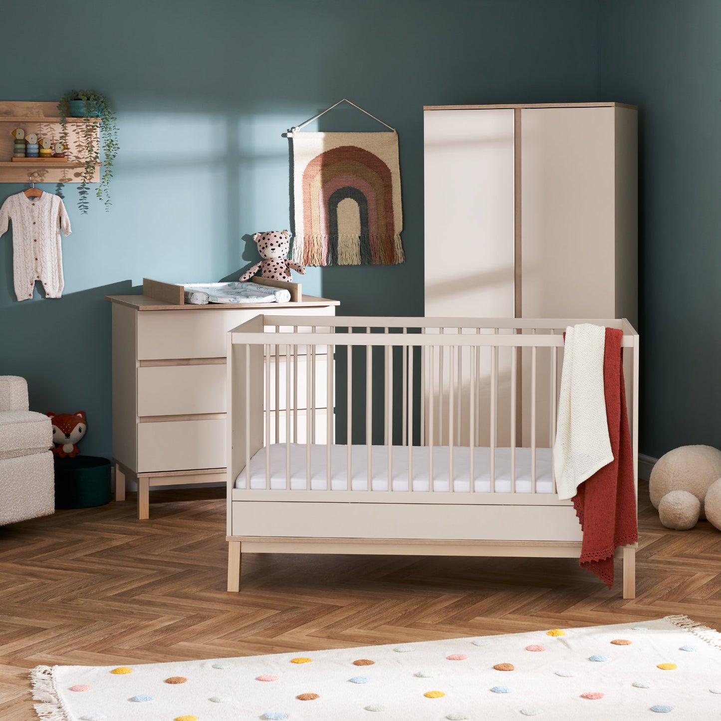 Obaby Astrid 3 Piece Room Set - Satin