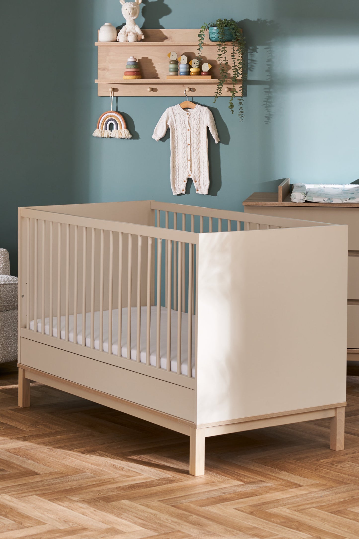 Obaby Astrid Cot Bed - Satin