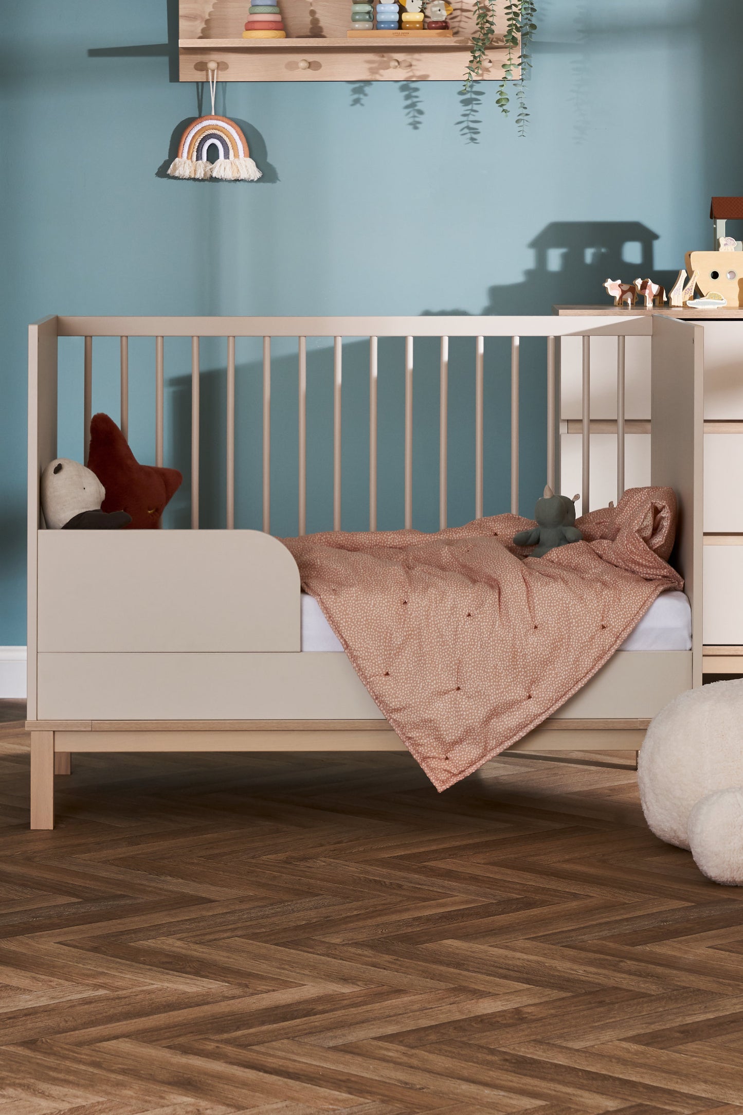 Obaby Astrid Mini Cot Bed - Satin