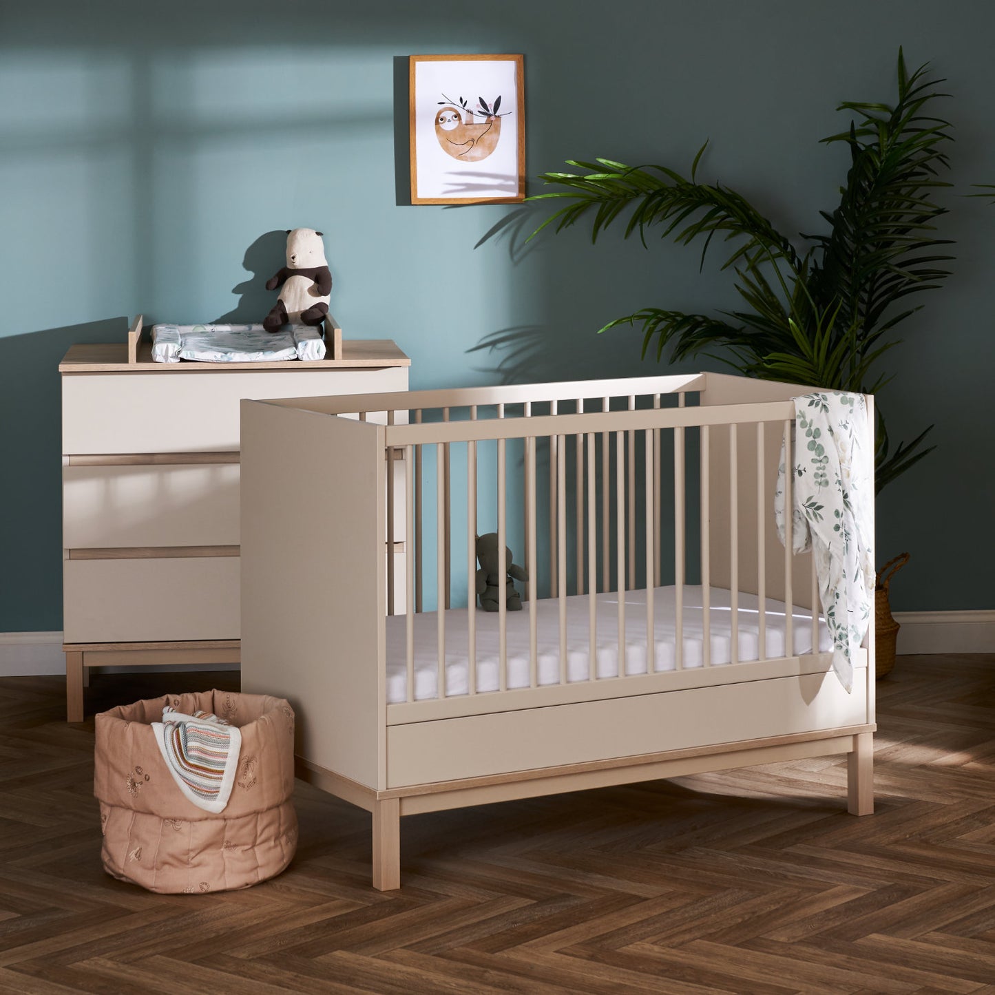 Obaby Astrid Mini Cot Bed - Satin