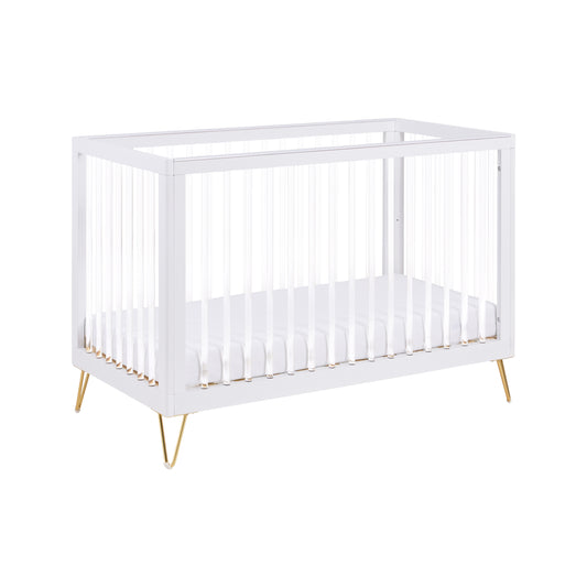 Babymore Kimi Cot Bed - Acrylic