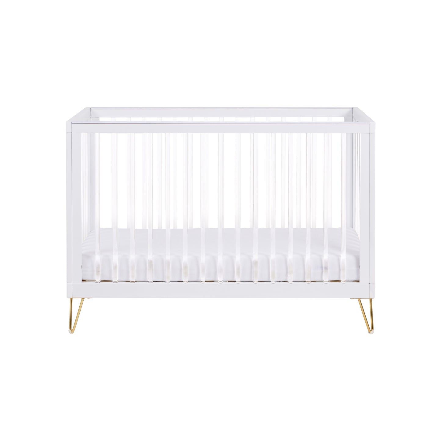 Babymore Kimi Cot Bed - Acrylic