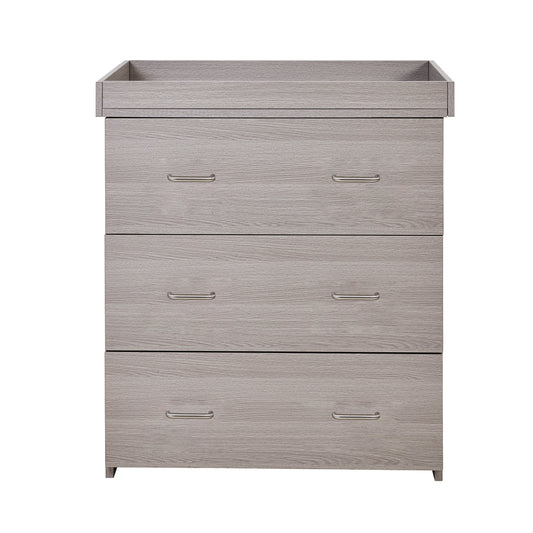 Babymore Caro Nursery Chest Changer - Grey Wash