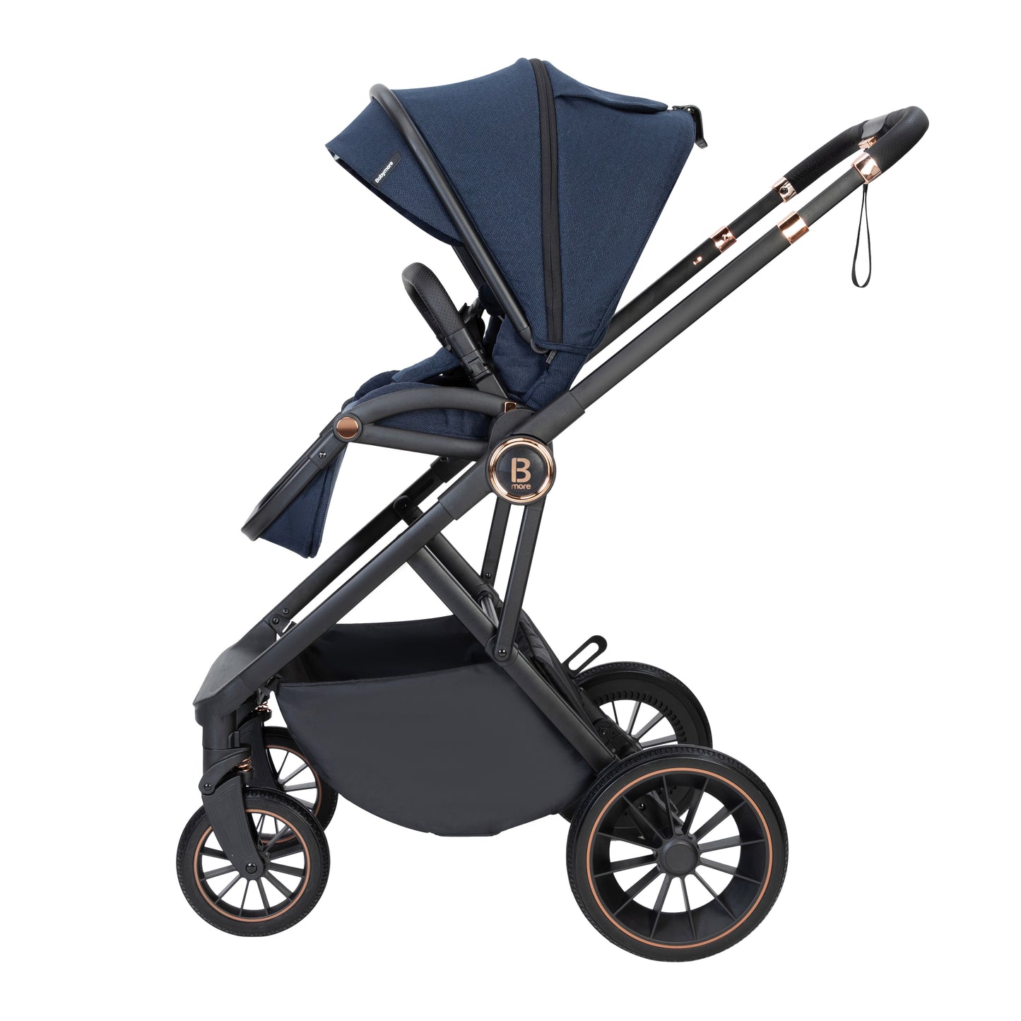 Babymore Chia Pram Pushchair - Midnight Blue