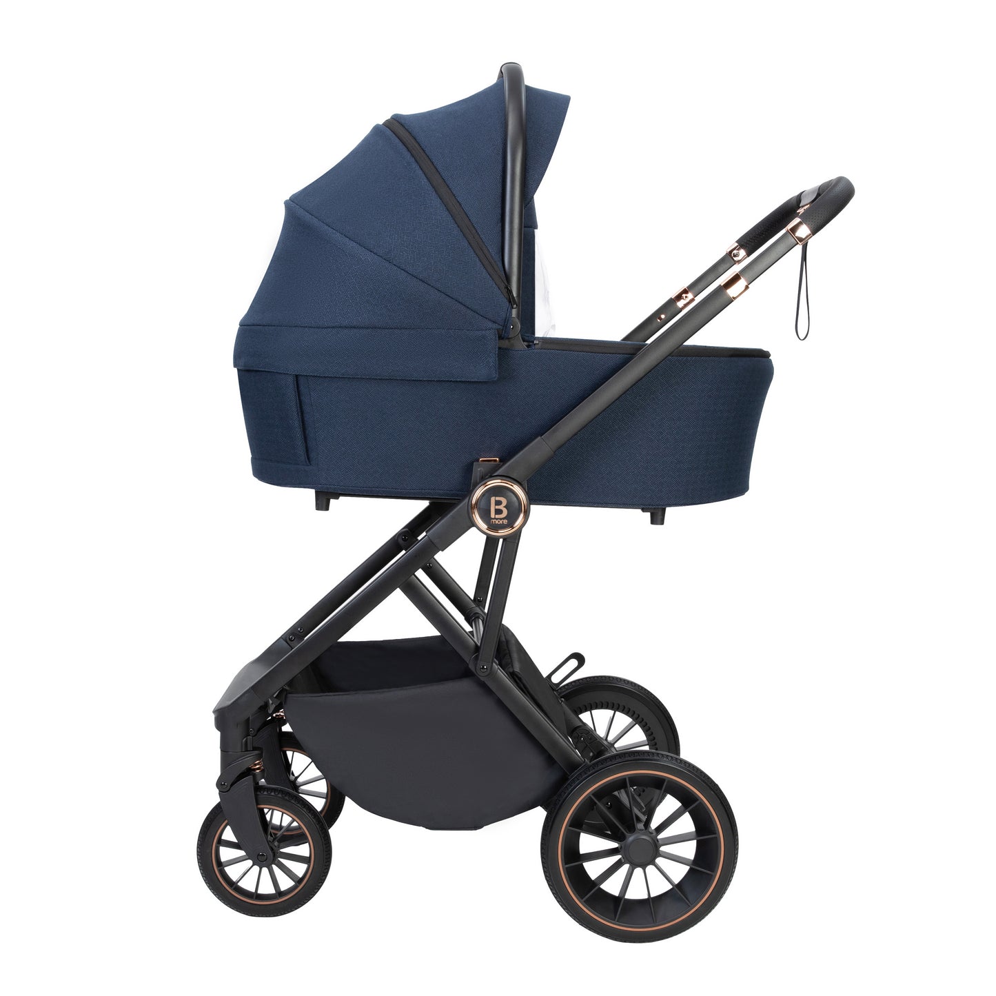 Babymore Chia Travel System Coco with Base - Midnight Blue