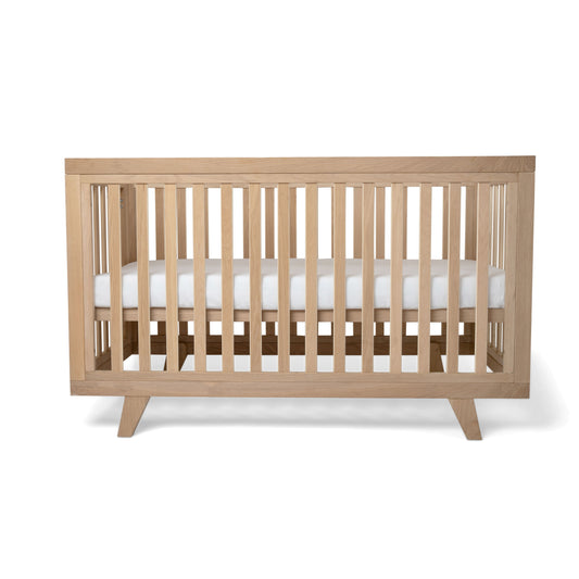 Clair de Lune Oak Cot Bed