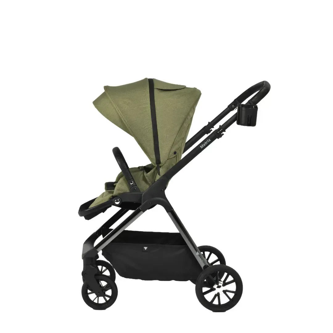 Viano Matrix 3 in 1 Travel System with Isofix Base - Sage