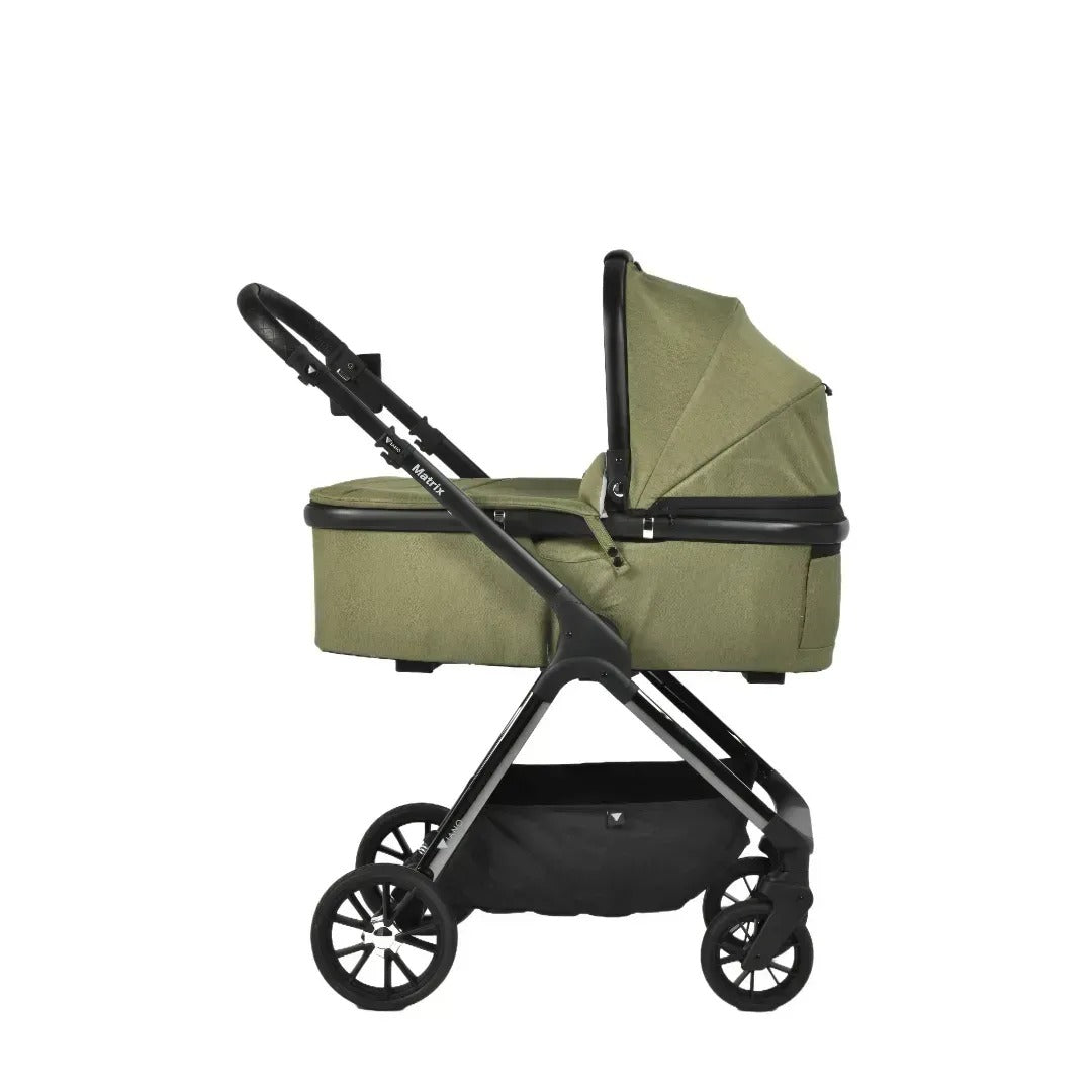 Viano Matrix 3 in 1 Travel System with Isofix Base - Sage