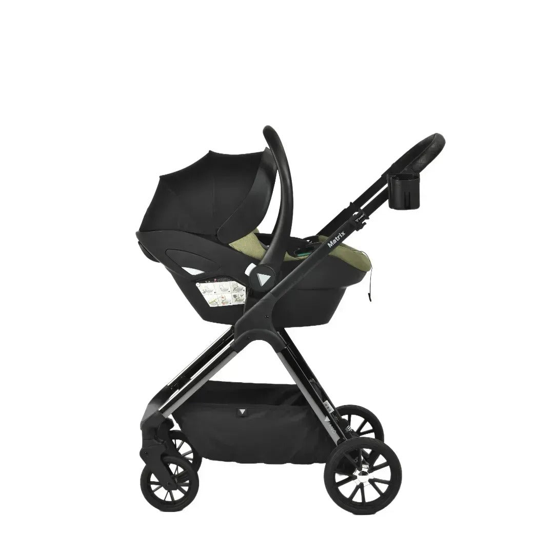 Viano Matrix 3 in 1 Travel System with Isofix Base - Sage