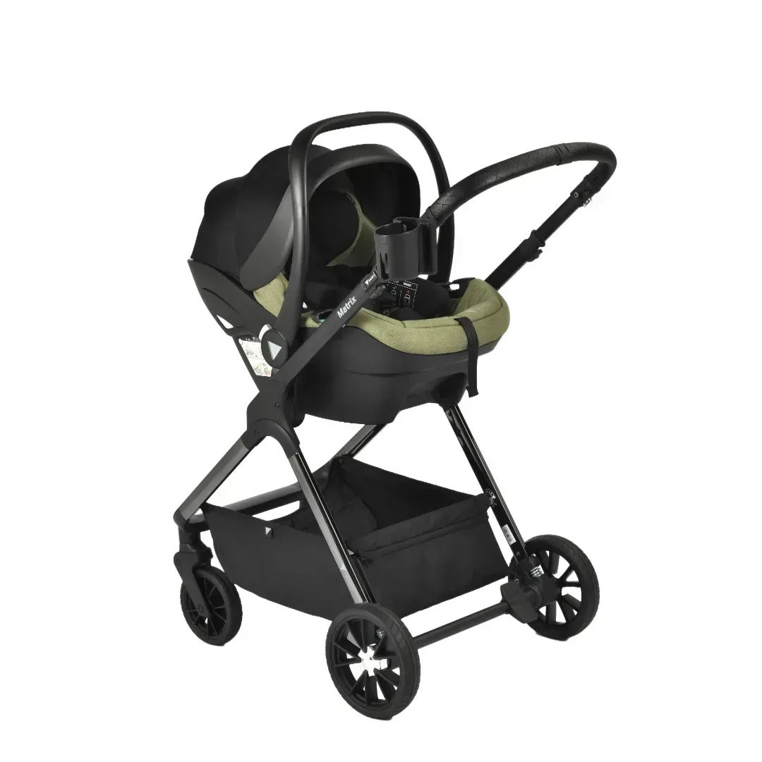 Viano Matrix 3 in 1 Travel System with Isofix Base - Sage