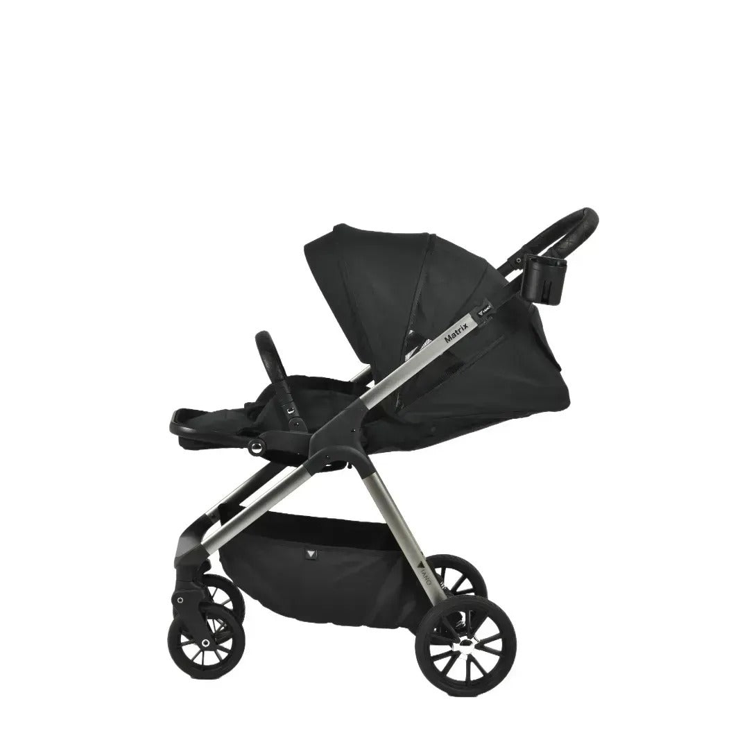 Viano Matrix 3 in 1 Travel System - Charcoal