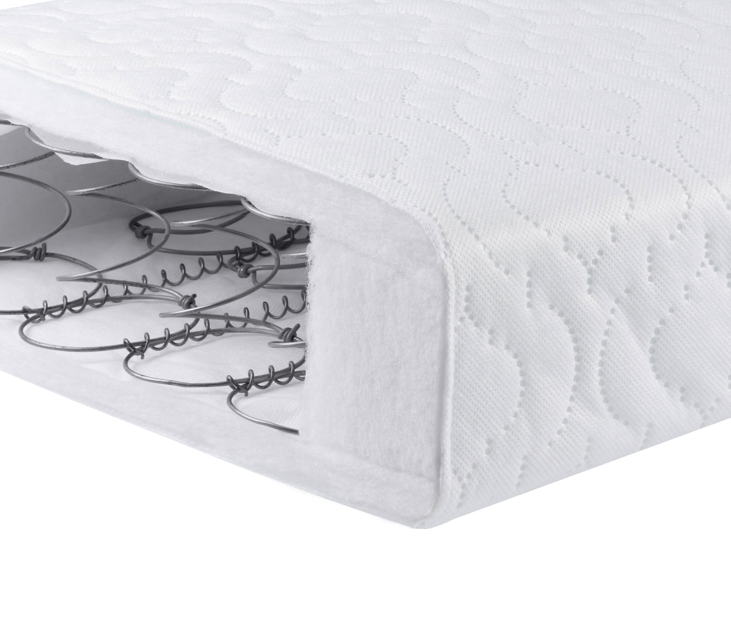 Babymore Deluxe Sprung Cot mattress - 120 x 60 x 10 CM