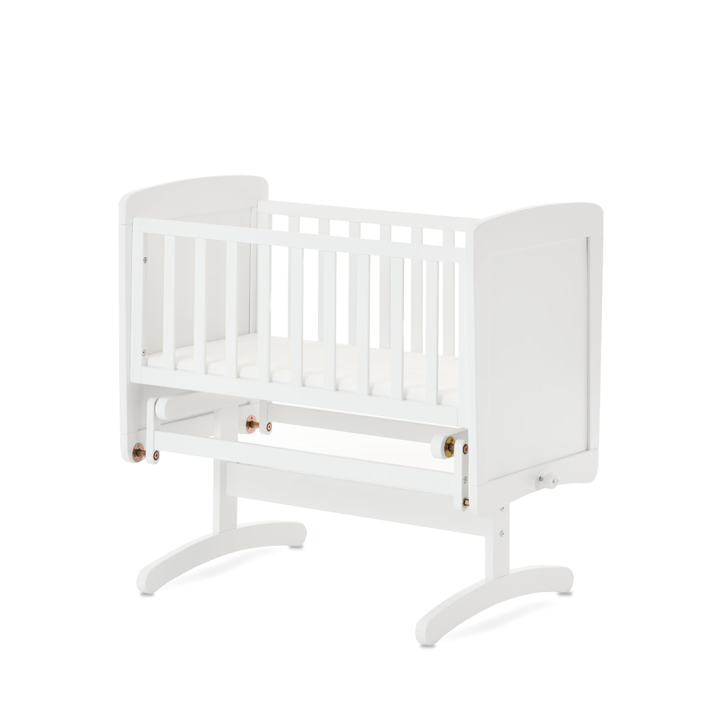 Obaby Gliding Crib - White