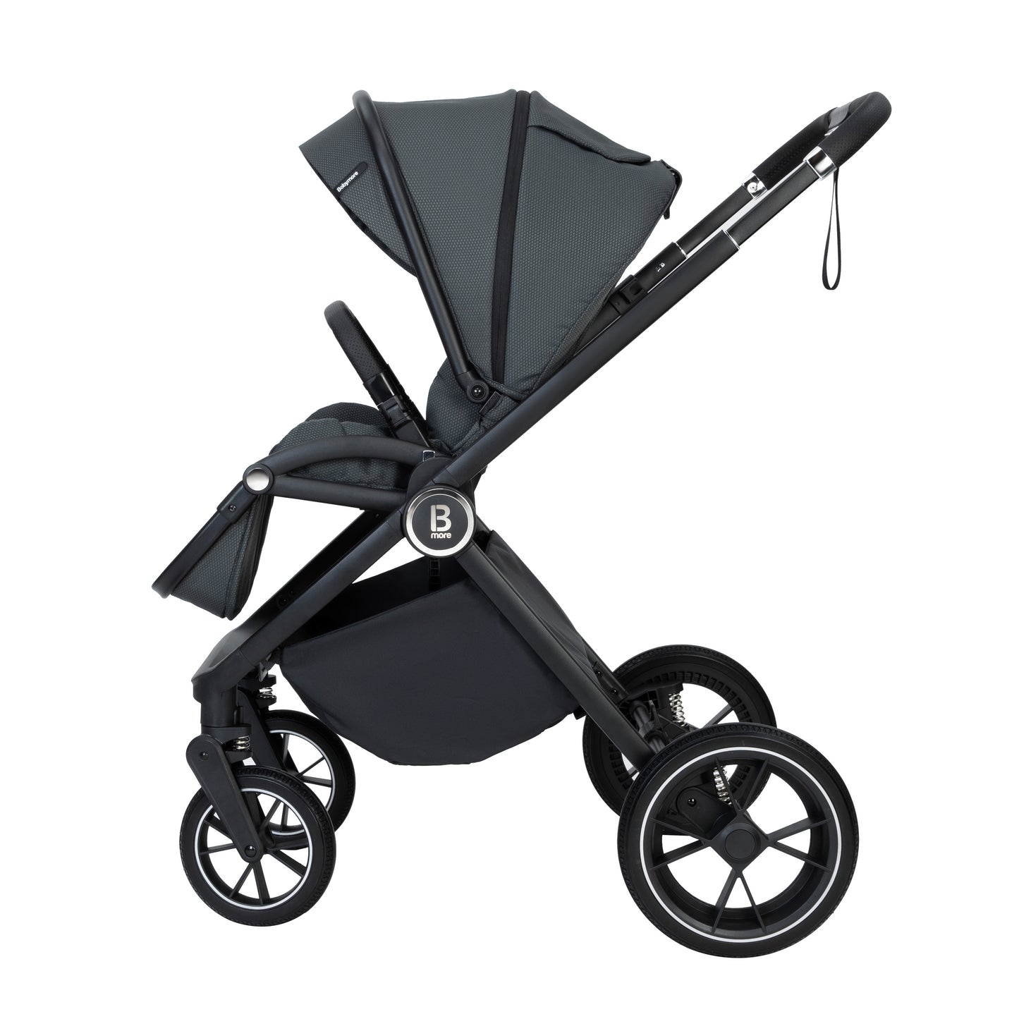 Babymore Kai Pram Pushchair - Forest Grey