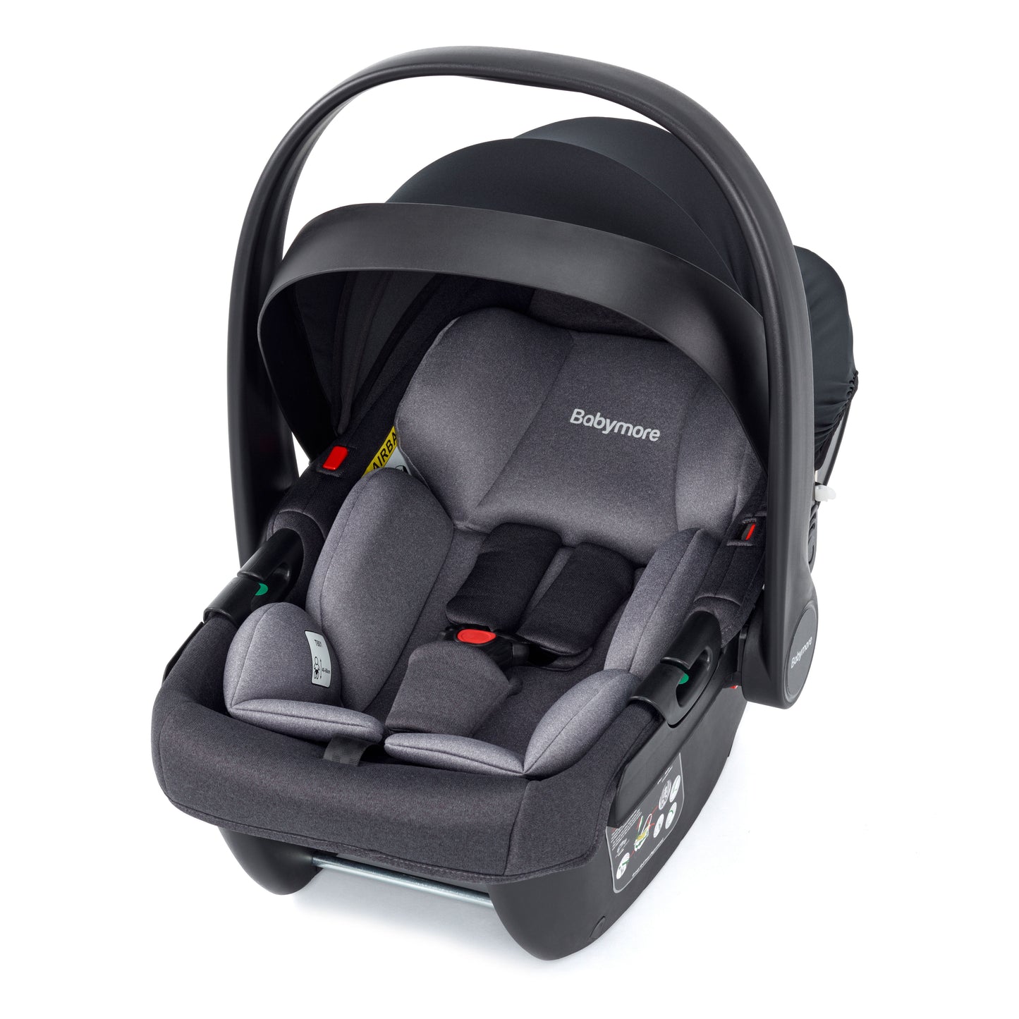 Babymore Kai Travel System Coco with Base - Forest Grey