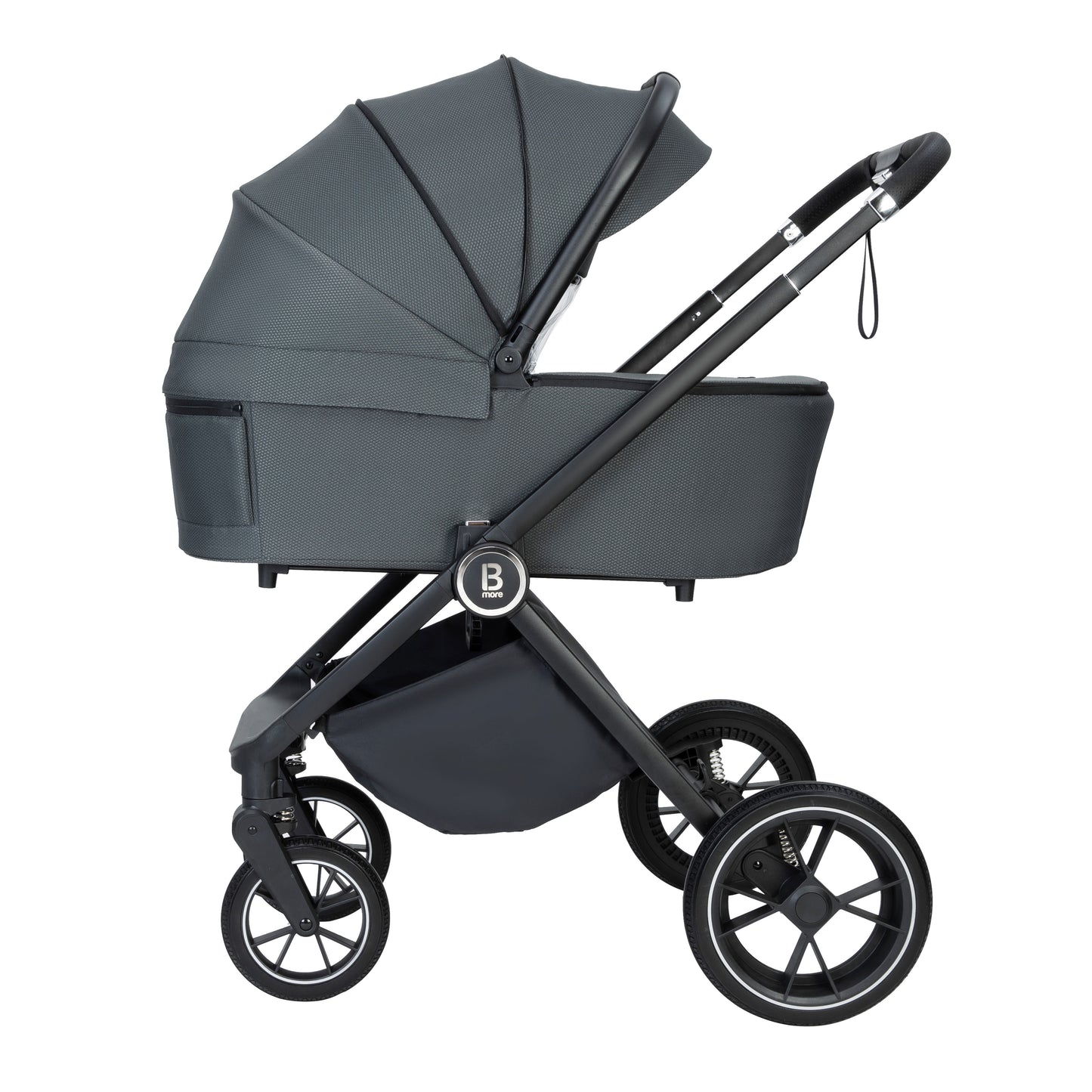 Babymore Kai Travel System Coco with Base - Forest Grey