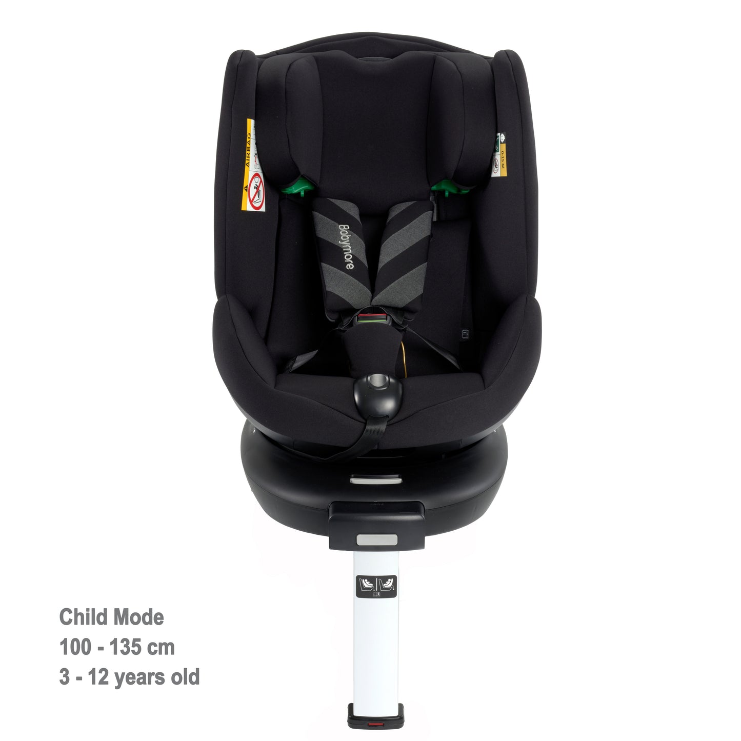 Babymore Macadamia 360° Rotating i-Size 40-135cm 0-12 years All Stages Car Seat